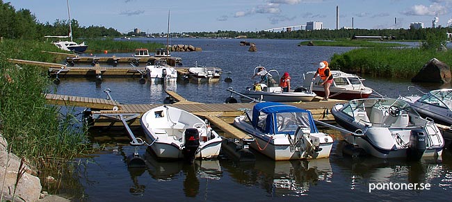 Harbour®-serien båthamn flytbryggor