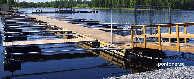 Harbour®-serien båthamn flytbryggor