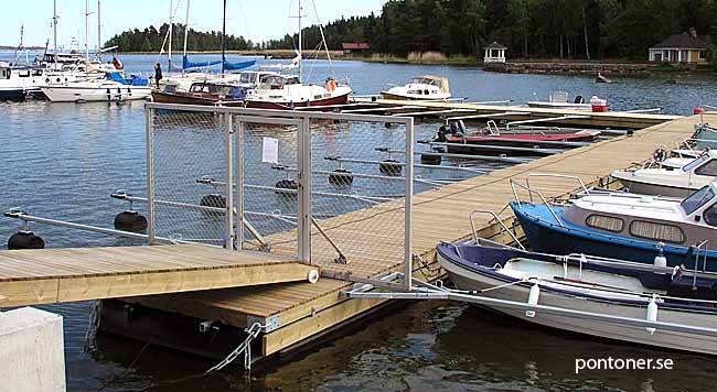 Harbour®-serien båthamn flytbryggor
