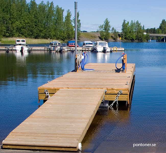 Miljöbrygga septik septibrygga sugtömningsstation
