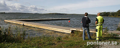 Ekerö Mumsö brygga båthamn