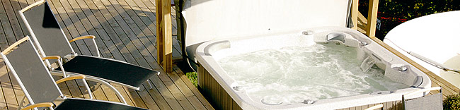 Spabad bubbelbad massage